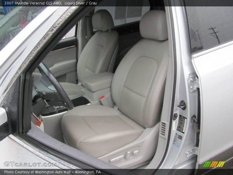 Liquid Silver / Gray 2007 Hyundai Veracruz GLS AWD