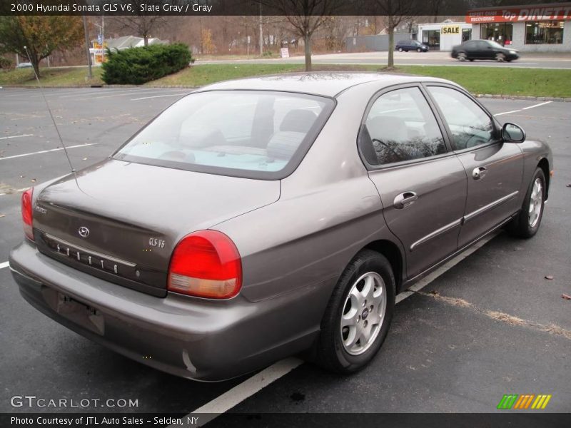 Slate Gray / Gray 2000 Hyundai Sonata GLS V6