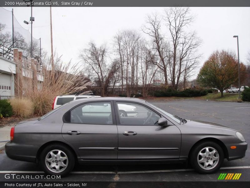 Slate Gray / Gray 2000 Hyundai Sonata GLS V6