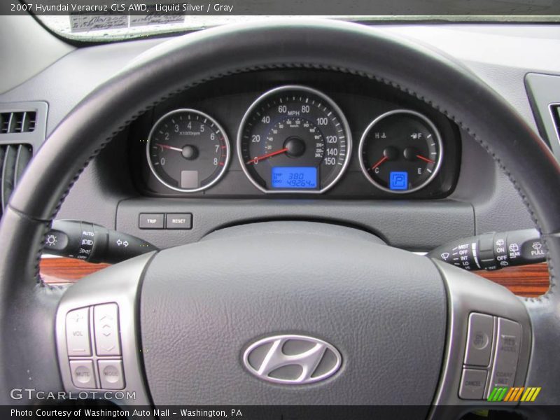 Liquid Silver / Gray 2007 Hyundai Veracruz GLS AWD
