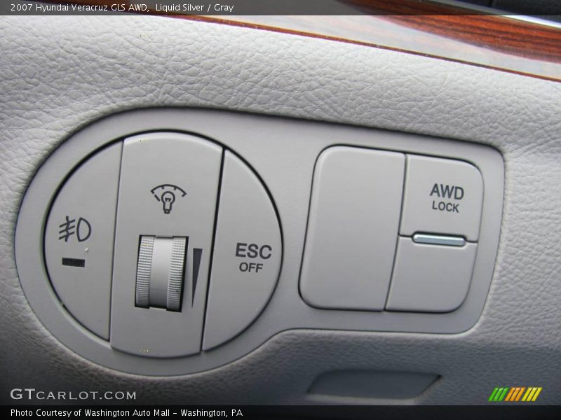 Liquid Silver / Gray 2007 Hyundai Veracruz GLS AWD