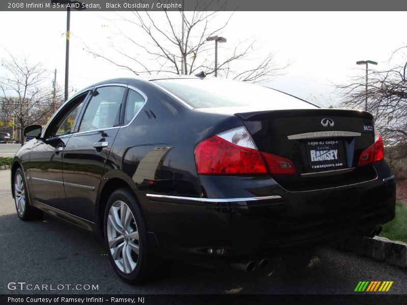 Black Obsidian / Graphite 2008 Infiniti M 35x AWD Sedan