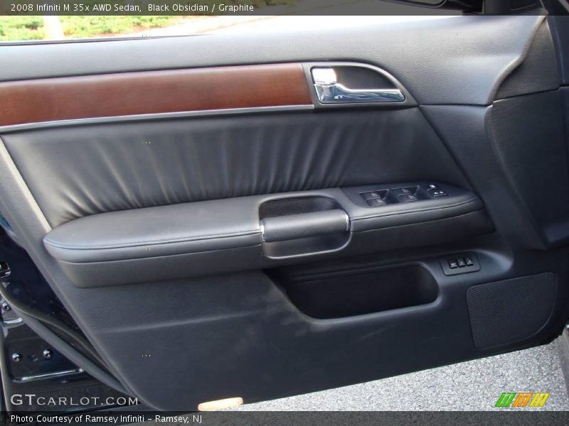 Black Obsidian / Graphite 2008 Infiniti M 35x AWD Sedan