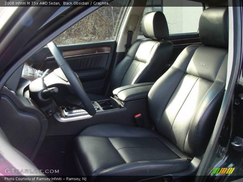 Black Obsidian / Graphite 2008 Infiniti M 35x AWD Sedan