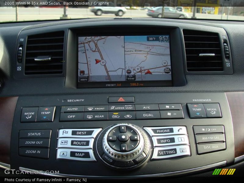 Black Obsidian / Graphite 2008 Infiniti M 35x AWD Sedan