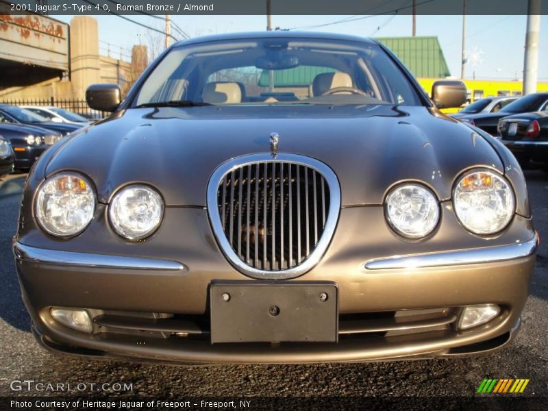Roman Bronze / Almond 2001 Jaguar S-Type 4.0