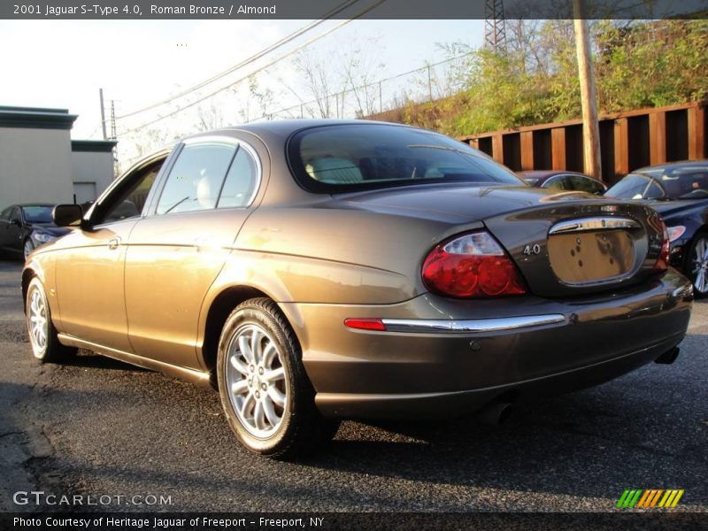 Roman Bronze / Almond 2001 Jaguar S-Type 4.0