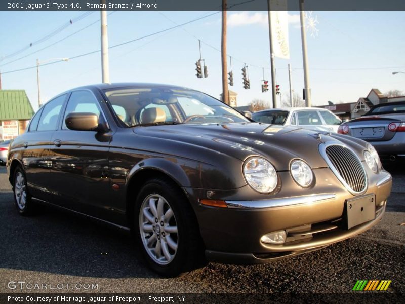 Roman Bronze / Almond 2001 Jaguar S-Type 4.0