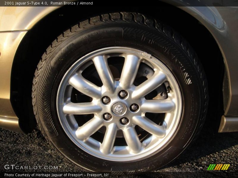 Roman Bronze / Almond 2001 Jaguar S-Type 4.0