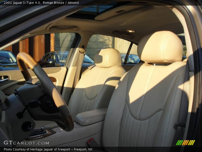 Roman Bronze / Almond 2001 Jaguar S-Type 4.0