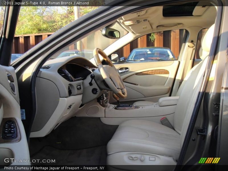 Roman Bronze / Almond 2001 Jaguar S-Type 4.0
