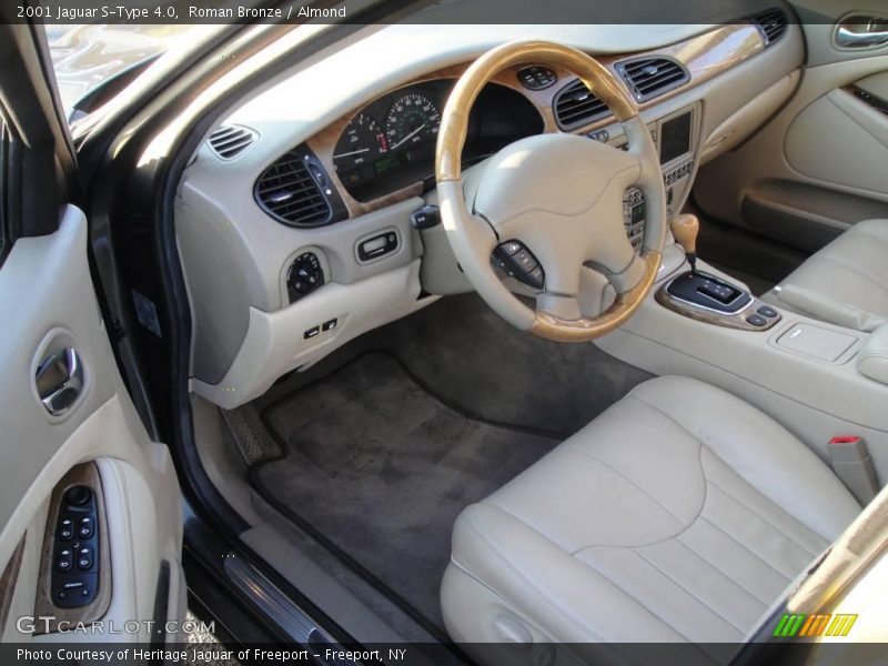 Roman Bronze / Almond 2001 Jaguar S-Type 4.0