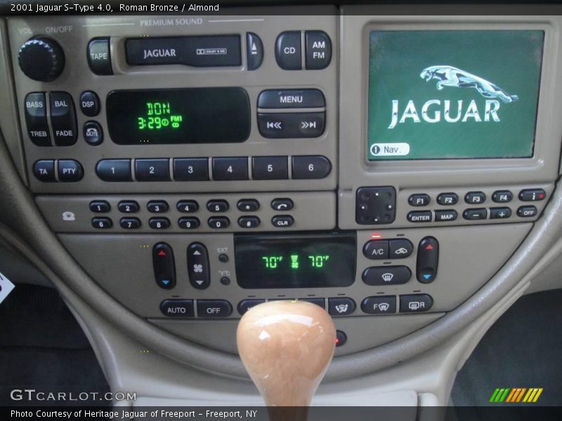 Roman Bronze / Almond 2001 Jaguar S-Type 4.0