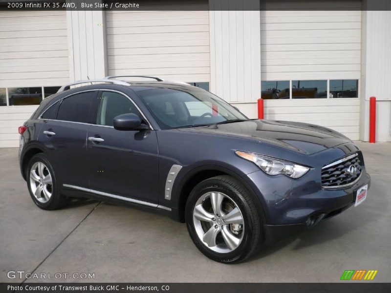 Blue Slate / Graphite 2009 Infiniti FX 35 AWD