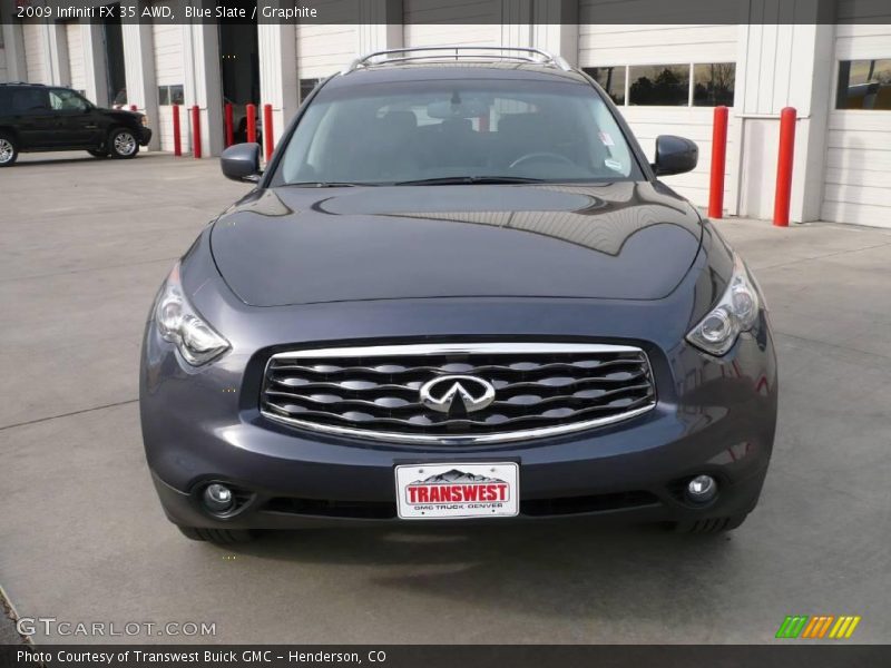 Blue Slate / Graphite 2009 Infiniti FX 35 AWD