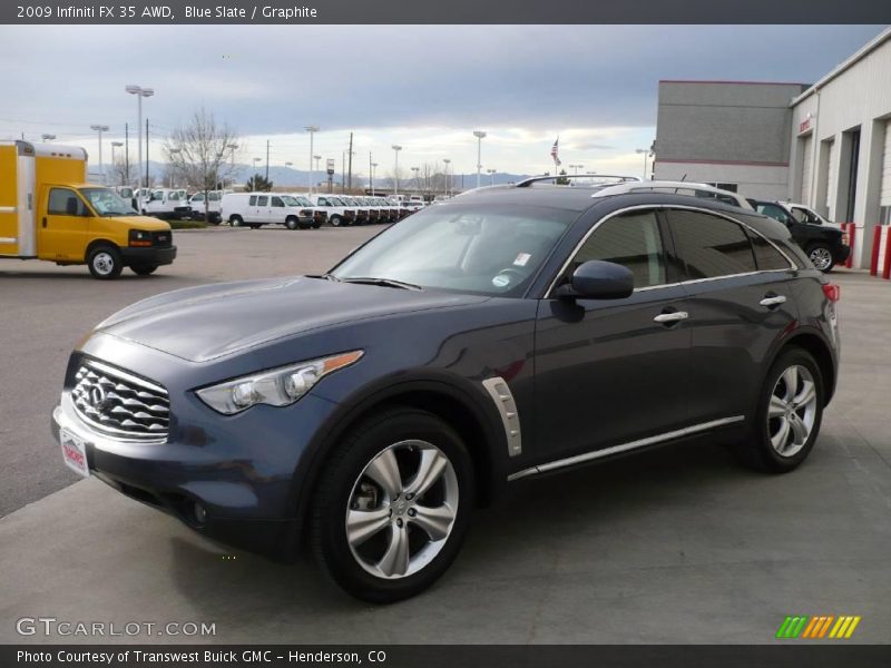 Blue Slate / Graphite 2009 Infiniti FX 35 AWD