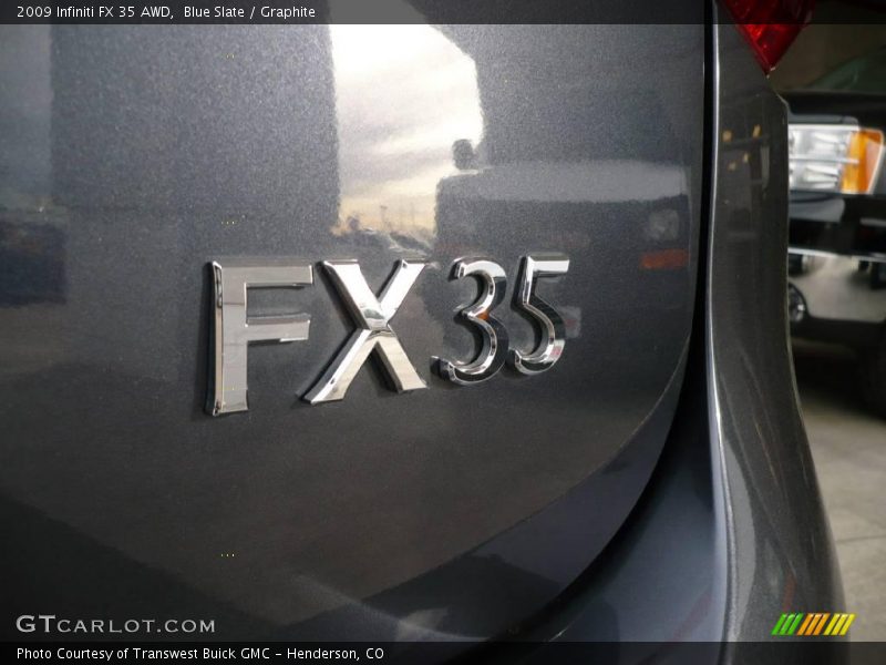 Blue Slate / Graphite 2009 Infiniti FX 35 AWD