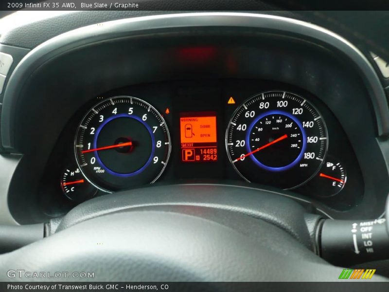 Blue Slate / Graphite 2009 Infiniti FX 35 AWD