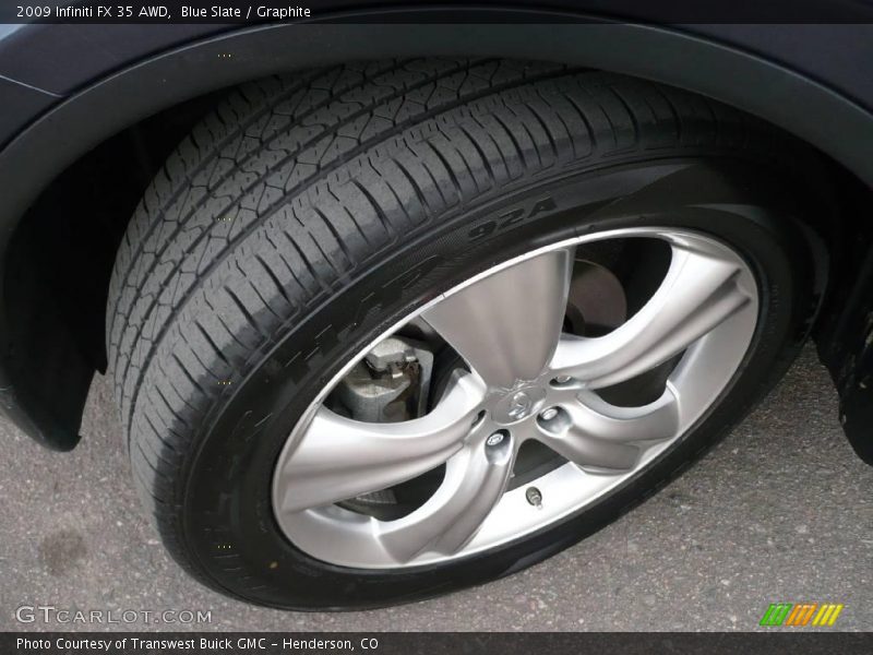 Blue Slate / Graphite 2009 Infiniti FX 35 AWD