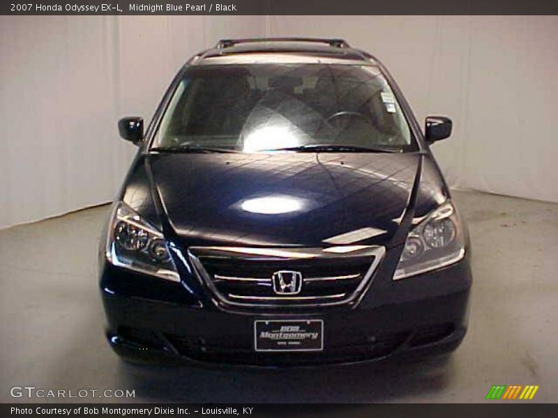 Midnight Blue Pearl / Black 2007 Honda Odyssey EX-L