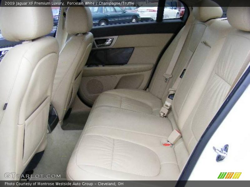 Porcelain White / Champagne/Truffle 2009 Jaguar XF Premium Luxury