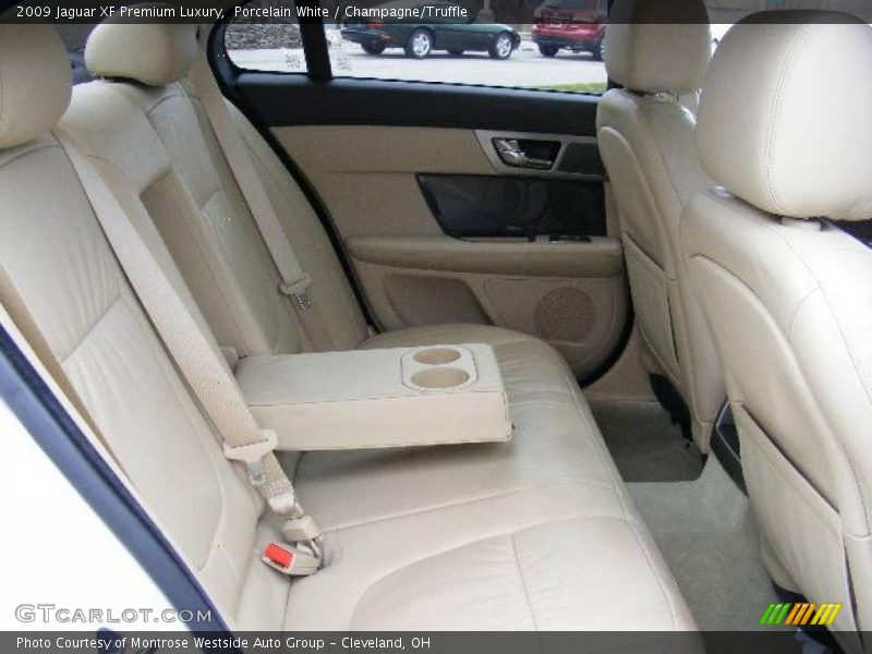 Porcelain White / Champagne/Truffle 2009 Jaguar XF Premium Luxury