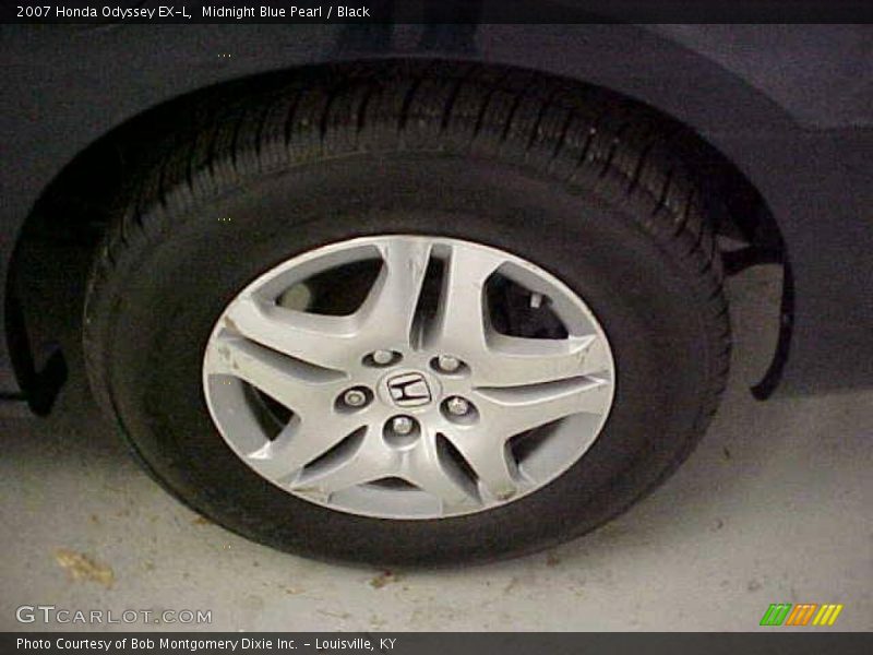 Midnight Blue Pearl / Black 2007 Honda Odyssey EX-L