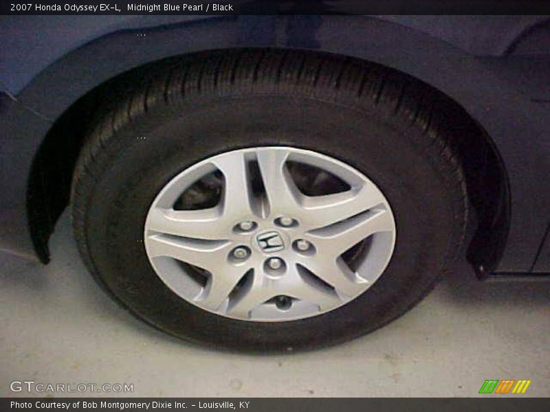 Midnight Blue Pearl / Black 2007 Honda Odyssey EX-L