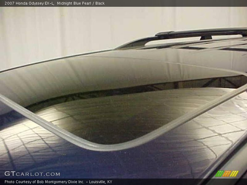 Midnight Blue Pearl / Black 2007 Honda Odyssey EX-L