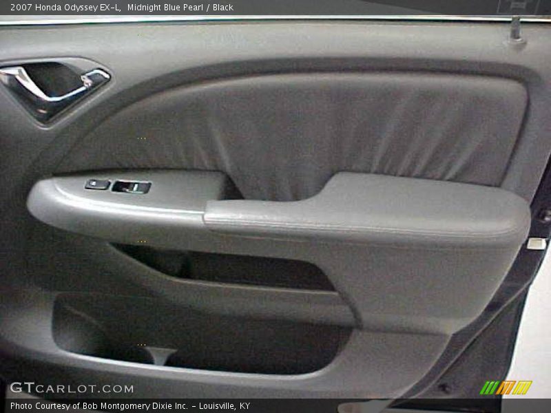 Midnight Blue Pearl / Black 2007 Honda Odyssey EX-L