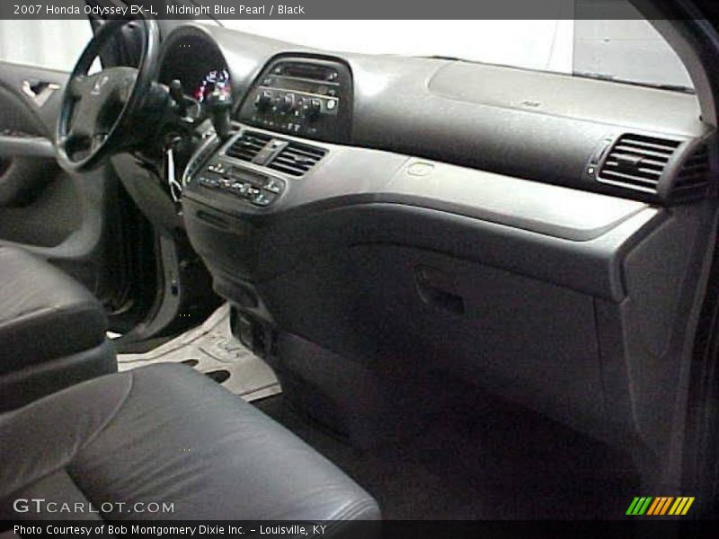 Midnight Blue Pearl / Black 2007 Honda Odyssey EX-L