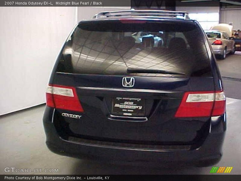 Midnight Blue Pearl / Black 2007 Honda Odyssey EX-L