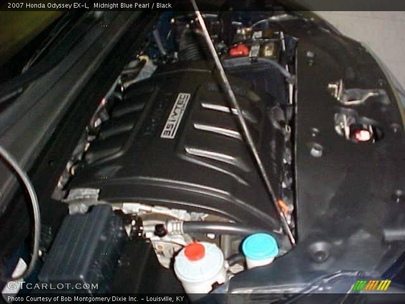 Midnight Blue Pearl / Black 2007 Honda Odyssey EX-L