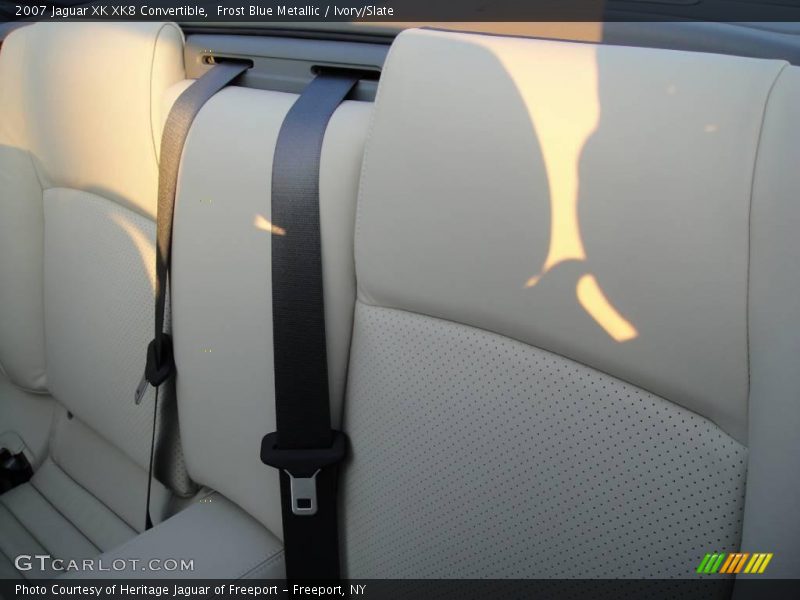 Frost Blue Metallic / Ivory/Slate 2007 Jaguar XK XK8 Convertible