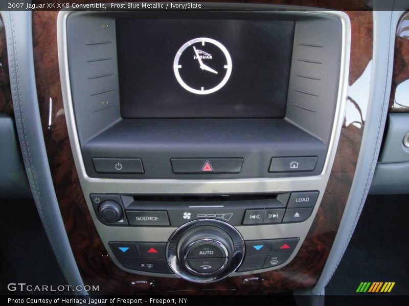 Frost Blue Metallic / Ivory/Slate 2007 Jaguar XK XK8 Convertible