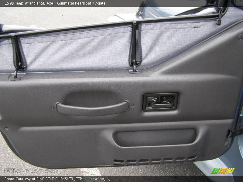 Gunmetal Pearlcoat / Agate 1999 Jeep Wrangler SE 4x4