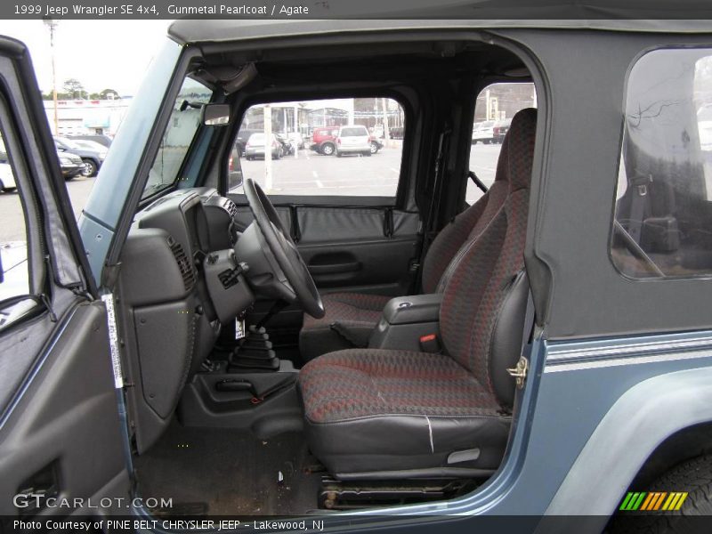 Gunmetal Pearlcoat / Agate 1999 Jeep Wrangler SE 4x4