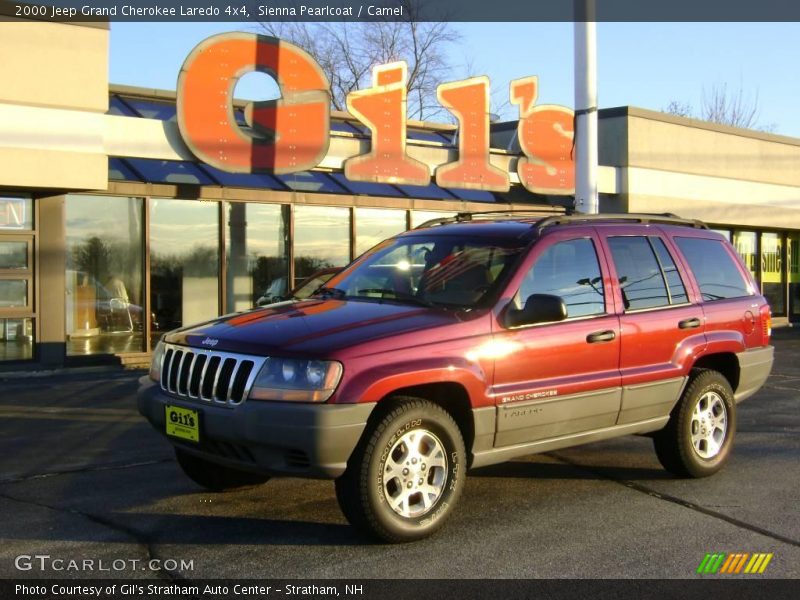 Sienna Pearlcoat / Camel 2000 Jeep Grand Cherokee Laredo 4x4
