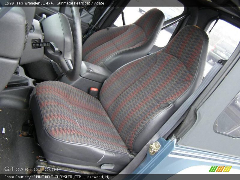 Gunmetal Pearlcoat / Agate 1999 Jeep Wrangler SE 4x4