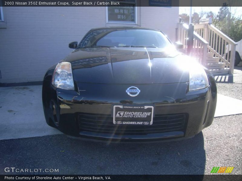 Super Black / Carbon Black 2003 Nissan 350Z Enthusiast Coupe