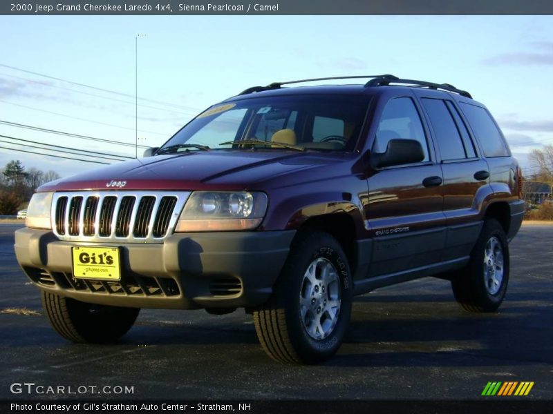 Sienna Pearlcoat / Camel 2000 Jeep Grand Cherokee Laredo 4x4