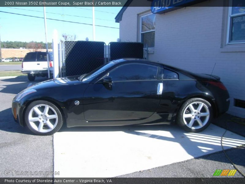 Super Black / Carbon Black 2003 Nissan 350Z Enthusiast Coupe