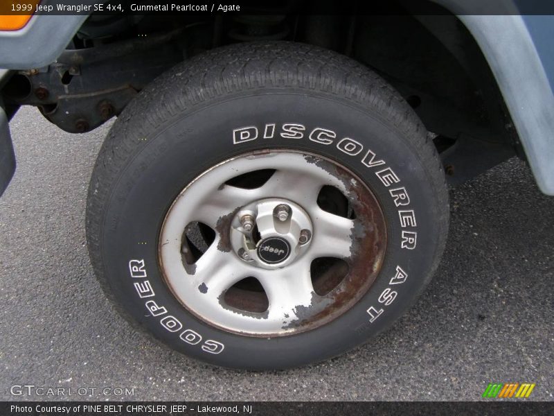 Gunmetal Pearlcoat / Agate 1999 Jeep Wrangler SE 4x4