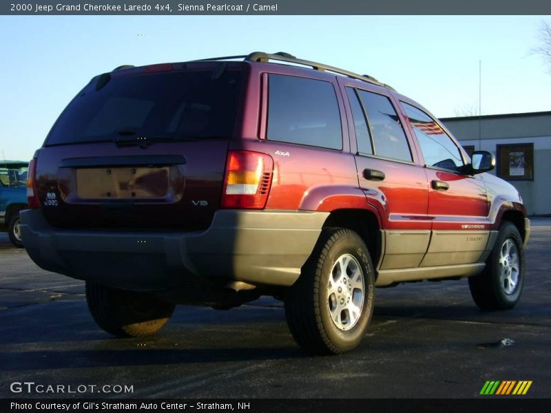 Sienna Pearlcoat / Camel 2000 Jeep Grand Cherokee Laredo 4x4