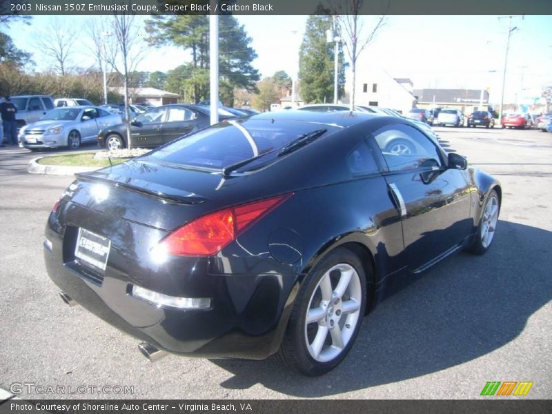 Super Black / Carbon Black 2003 Nissan 350Z Enthusiast Coupe