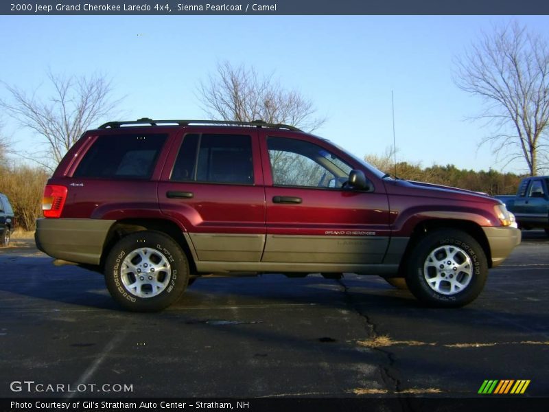 Sienna Pearlcoat / Camel 2000 Jeep Grand Cherokee Laredo 4x4