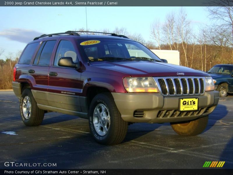Sienna Pearlcoat / Camel 2000 Jeep Grand Cherokee Laredo 4x4