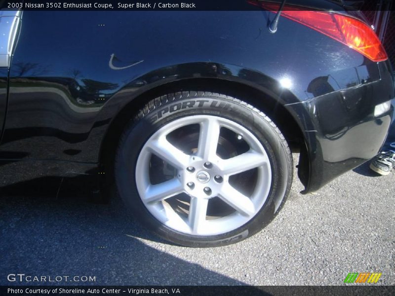 Super Black / Carbon Black 2003 Nissan 350Z Enthusiast Coupe