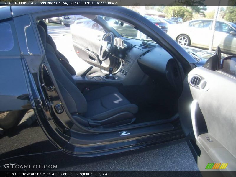 Super Black / Carbon Black 2003 Nissan 350Z Enthusiast Coupe