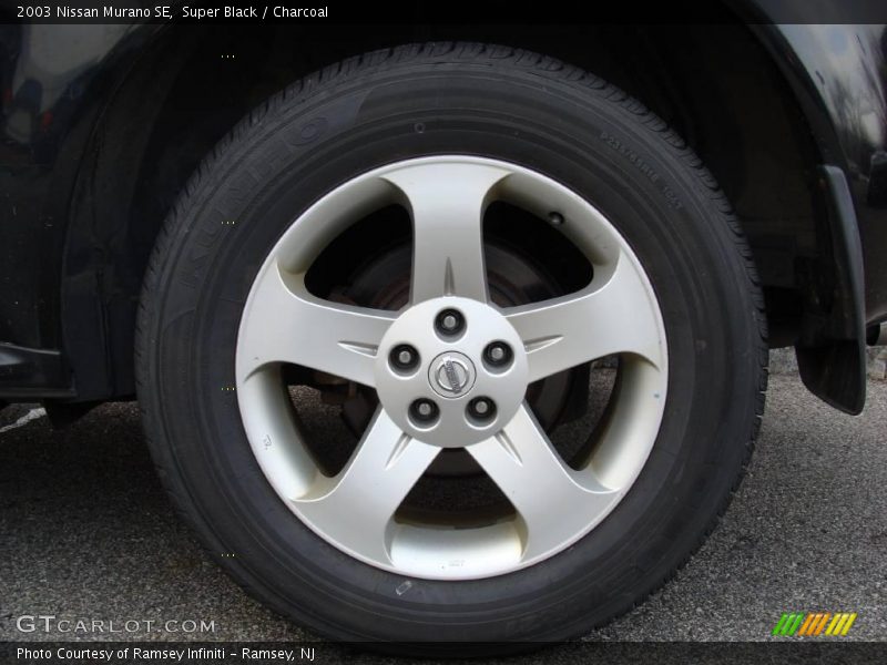 Super Black / Charcoal 2003 Nissan Murano SE